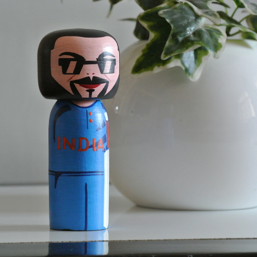 Kohli Wooden Collectible
