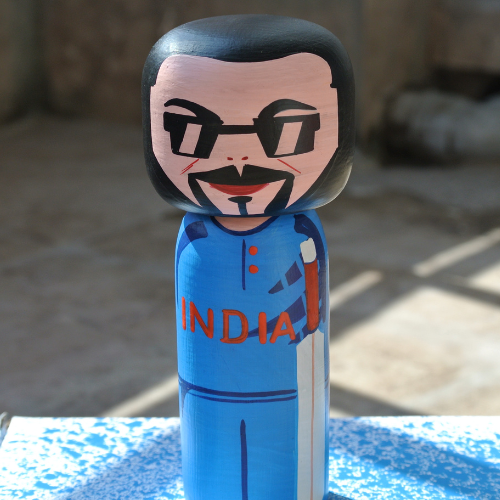 Kohli Wooden Collectible