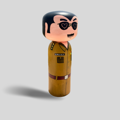 Sallu Bhai Wooden Collectible