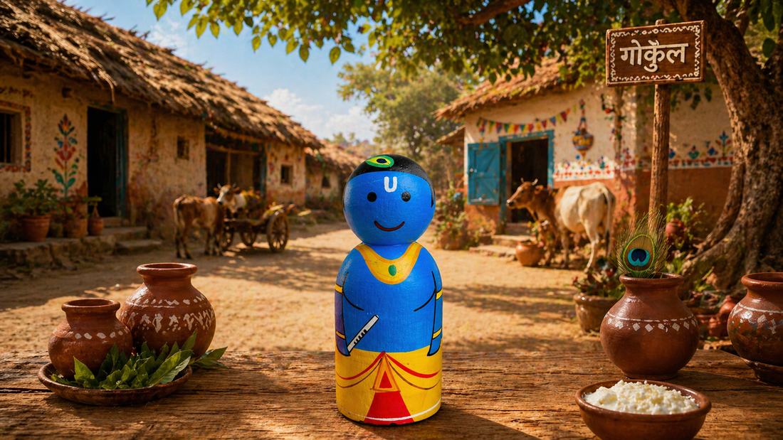 Meet Little Krishna: Our Playful Hero
