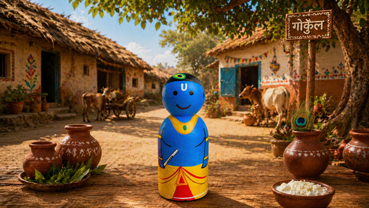 Meet Little Krishna: Our Playful Hero