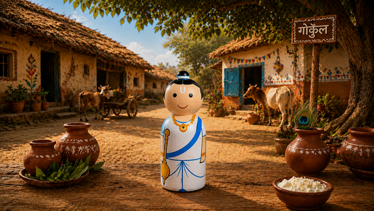 Balaram - Lattutop - Wooden Toy